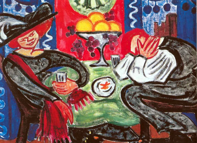 Al caffè, 1912 - Russian Museum 1